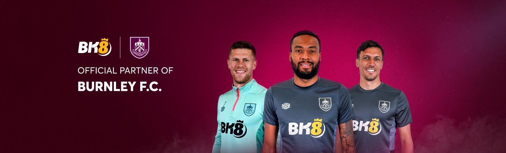 Banner 188bet - Đối tác chính thức của Burnley FC